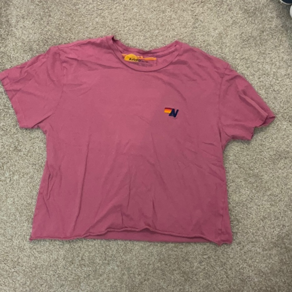 Aviator Nation Basic Boyfriend Tee